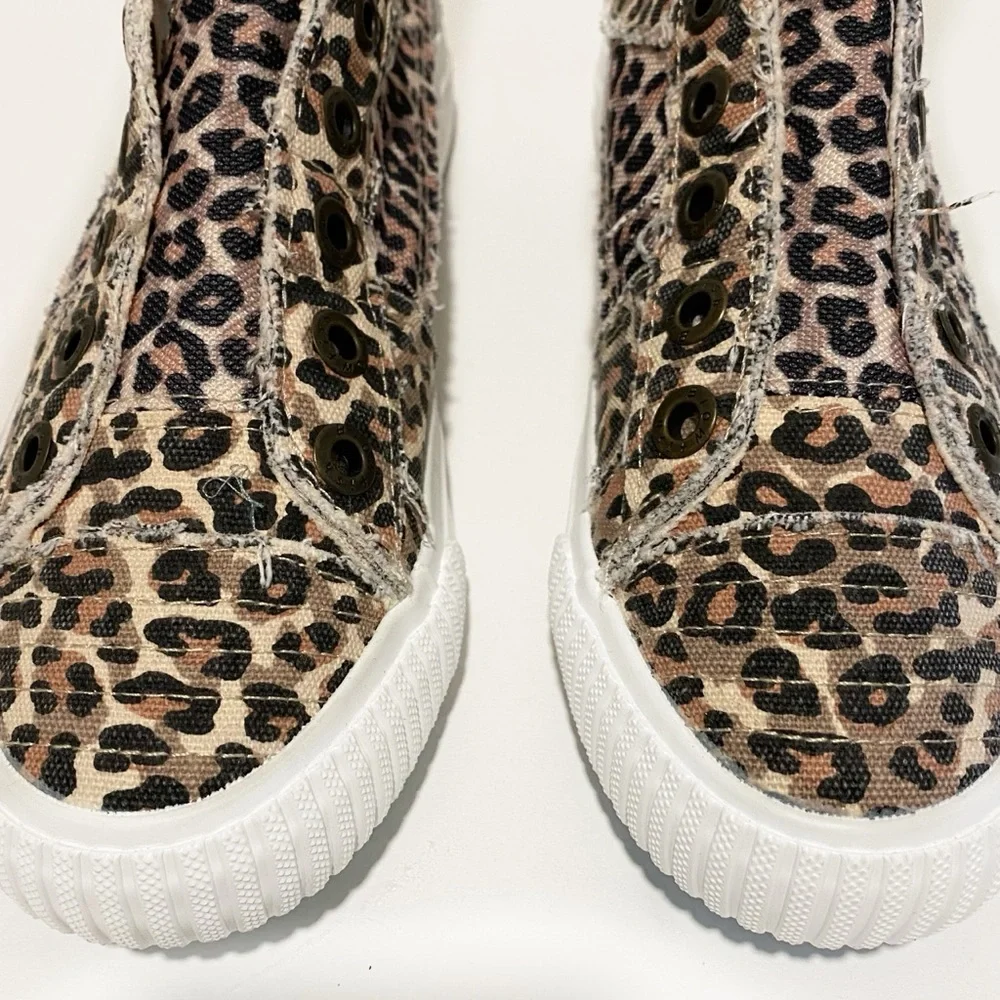 BLOWFISH Play Leopard Print Sneakers- Brand New - Picture 5 of 15